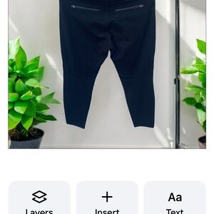 Banana Republic Black Cropped Pants